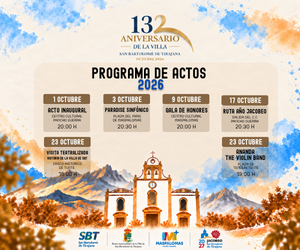 CAMPAÑA 132 ANIVERSARIO VILLA DE SBT